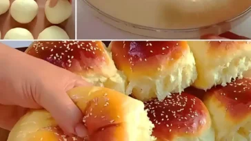 Schnelle Milchbroetchen die bei 210 Grad ca. 20 Minuten im Ofen gebacken sind W2xEX 2.5x