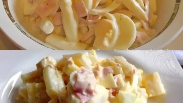 Spargelsalat mit 15 KG Spargel und 250 g Kochschinken in 20 Minuten W2xEX 2.5x