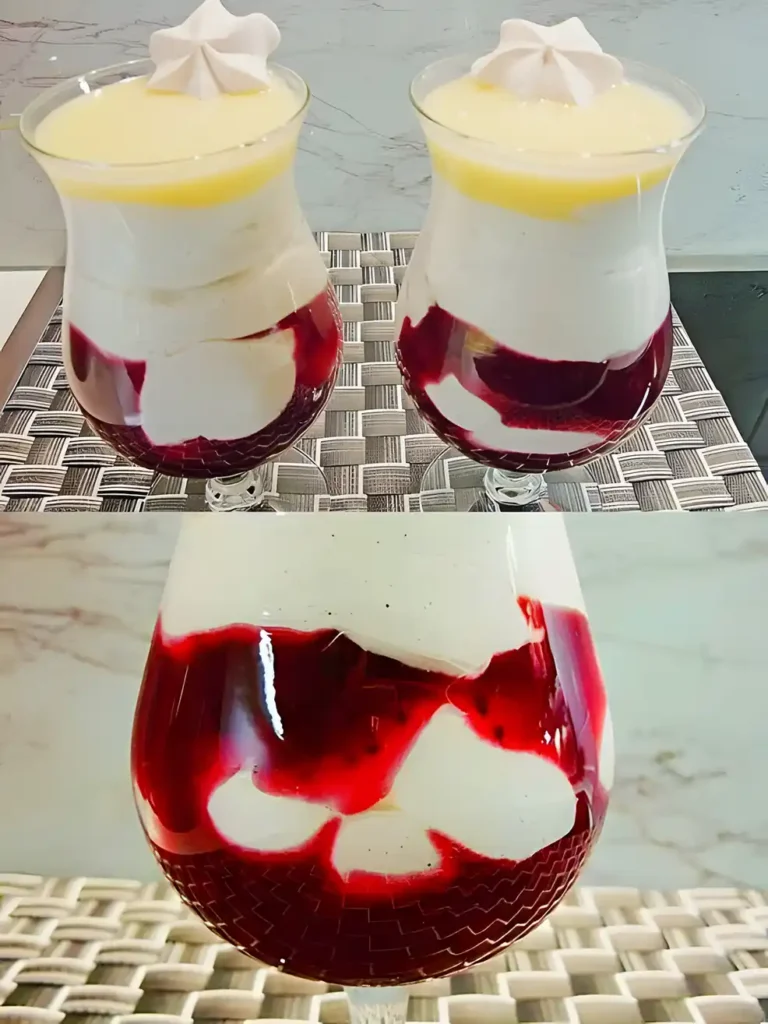 Suchtfaktor 1000, Leckeres “Schlamm” Dessert mit Vanillepuddin