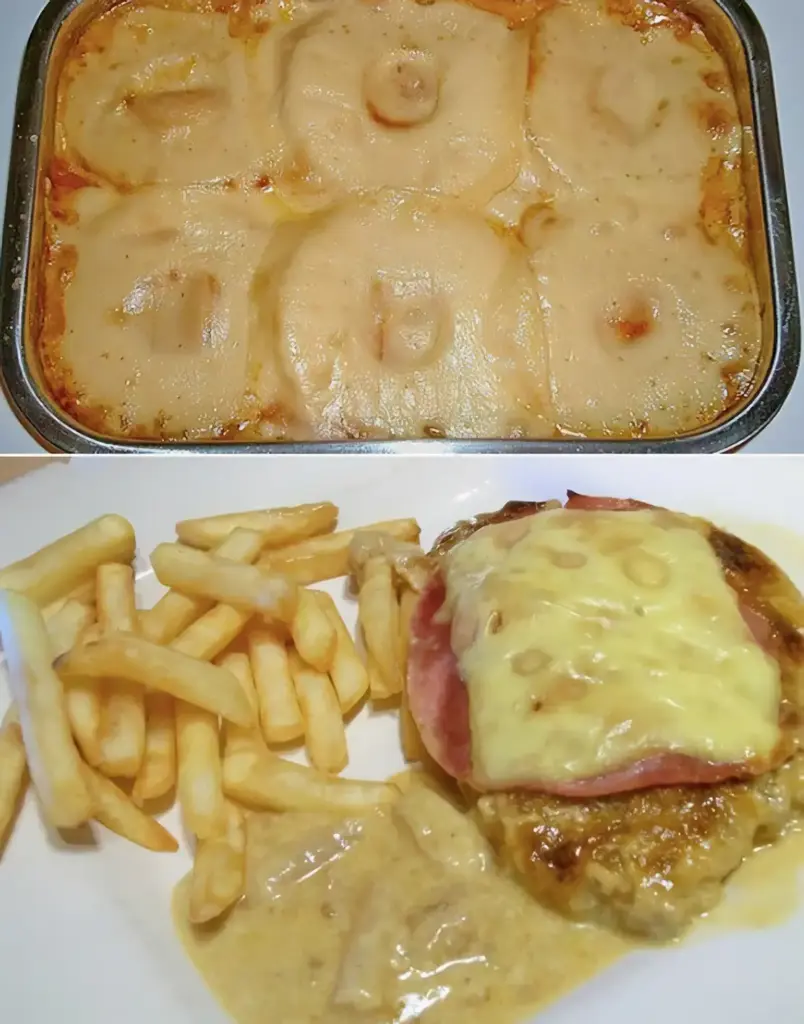 Ananas-Schinken-Schnitzel mit Käse, Ein tolles Gericht sehr lecker