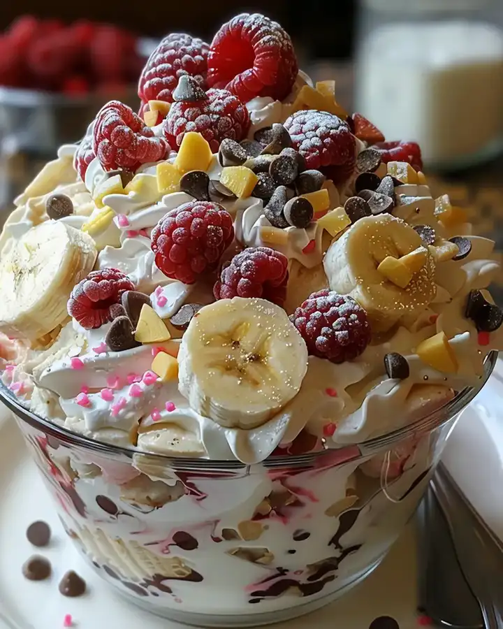 Banana Split Traum zu niederknien lecker