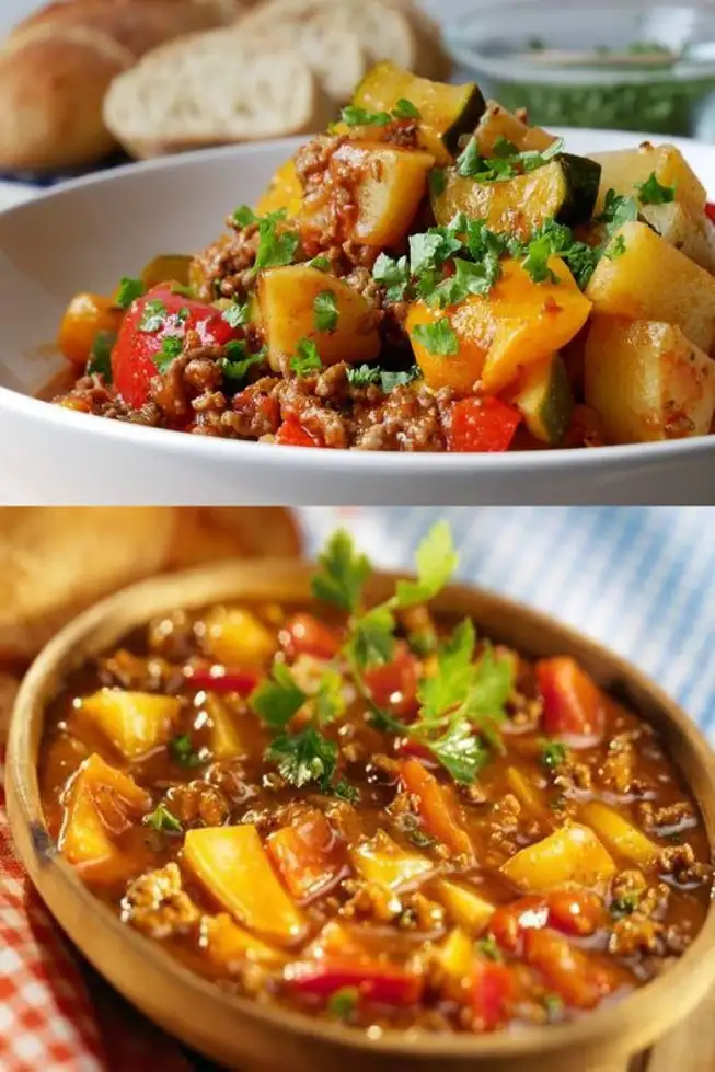 Bauerntopf mit Hackfleisch