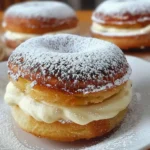 Berliner Mit Vanillecreme W2xEX 2.5x Q99 png