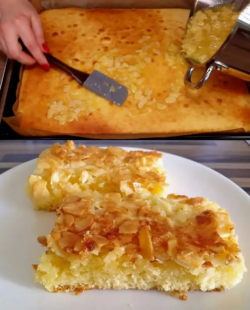 Blitzkuchen mit Mandeln in nur 5 Minuten, soo lecker