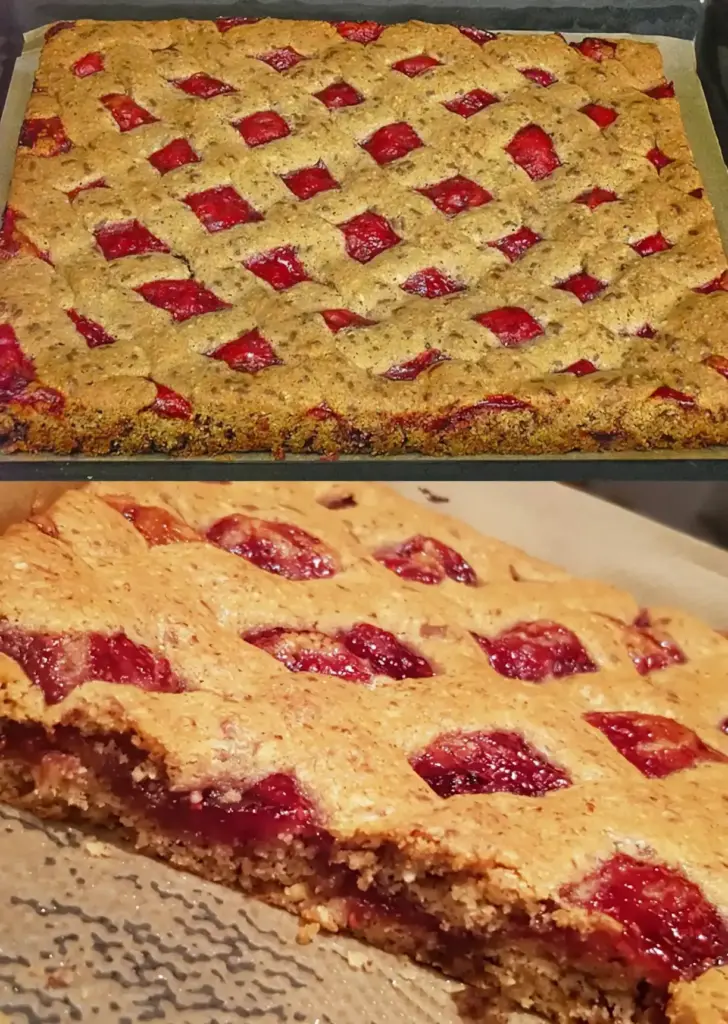 Blitzschnelle Linzer Schnitten, die machen mich veruckt soooo lecker