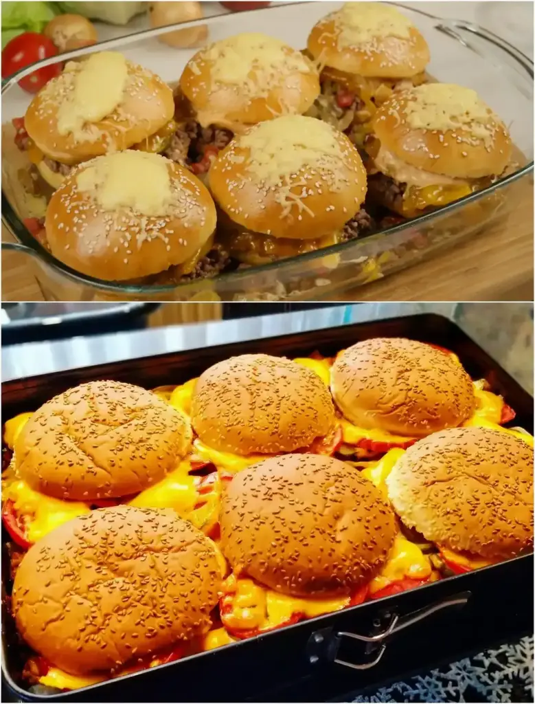 Burger Auflauf Rezept