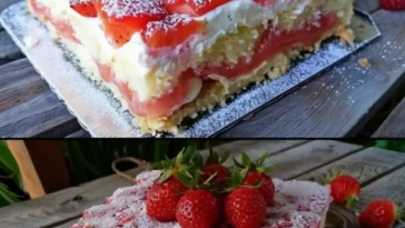 Erdbeer Fanta Kuchen in 10 Minuten zubereitet unbedingt nachbacken W2xEX 2.5x