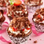 Erdbeer Maulwurfmuffins W2xEX 2.5x Q99