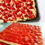 Erdbeerkuchen mit Vanillecreme ich kann gar nicht mehr aufhoeren mit naschen W2xEX 2.5x Q99
