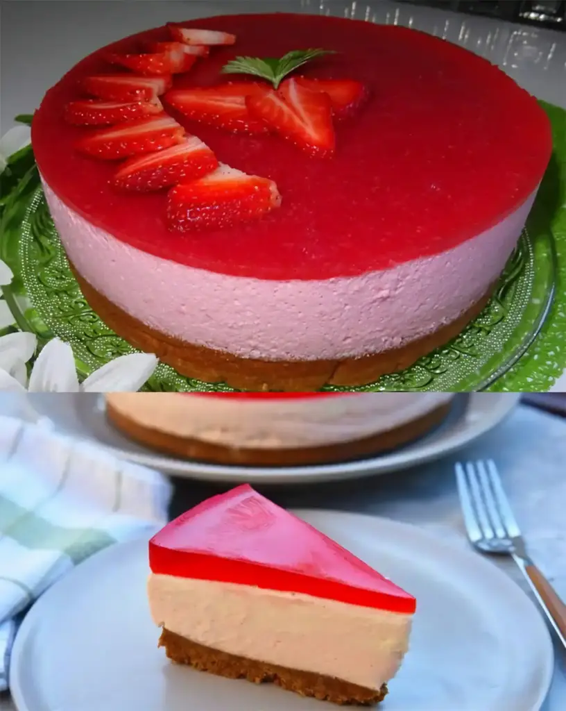 Erdbeermousse Torte – Fruchtige sommerliche Torte für viele Gelegenheiten!