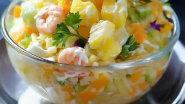 Erfrischender Hawaii Salat fuer den Sommer W2xEX 2.5x
