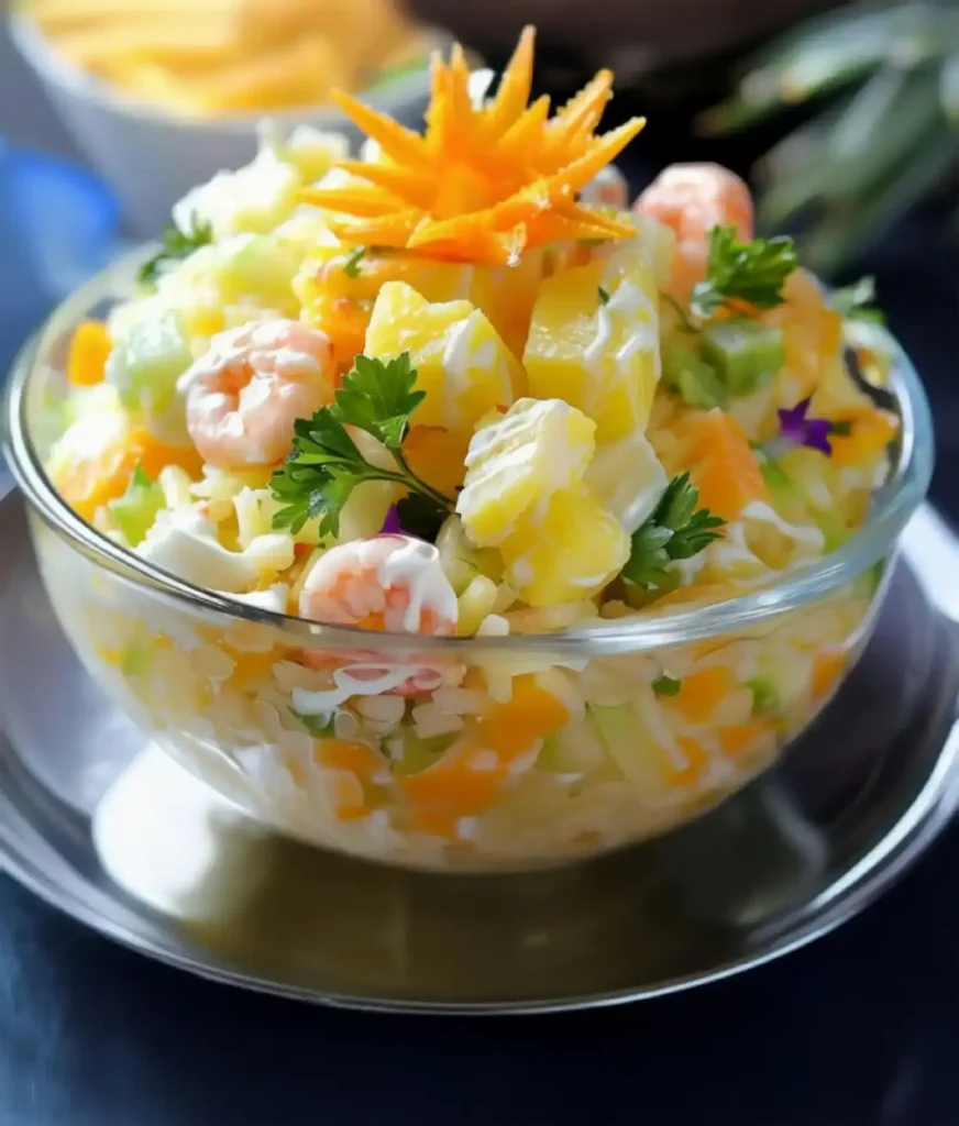 Erfrischender Hawaii-Salat für den Sommer