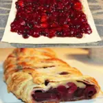 Fantastischer Strudel mit kirschfullung W2xEX 2.5x Q99