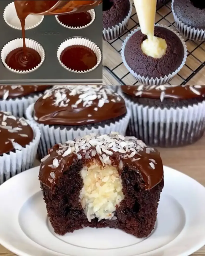 Fudgy Chocolate Muffin das Rezept für einen köstlichen Leckerbissen, dem Sie nicht widerstehen können
