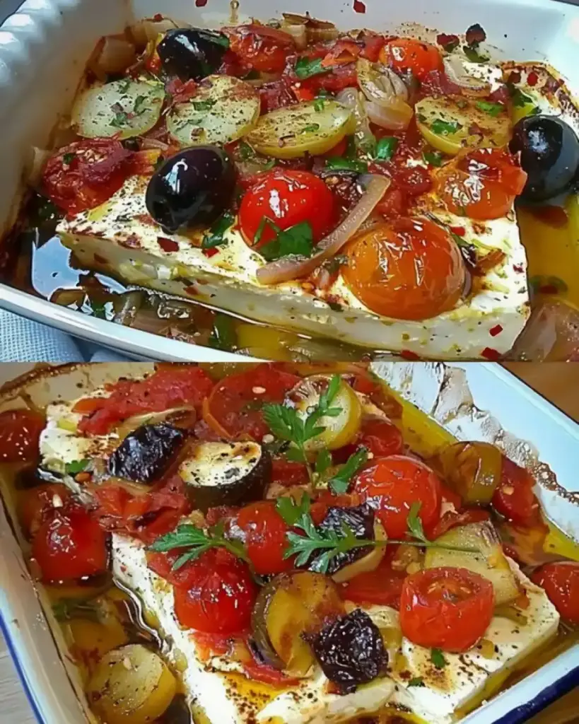 Gebackener Schafskäse
