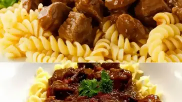 Gulasch mit Nudeln W2xEX 2.5x
