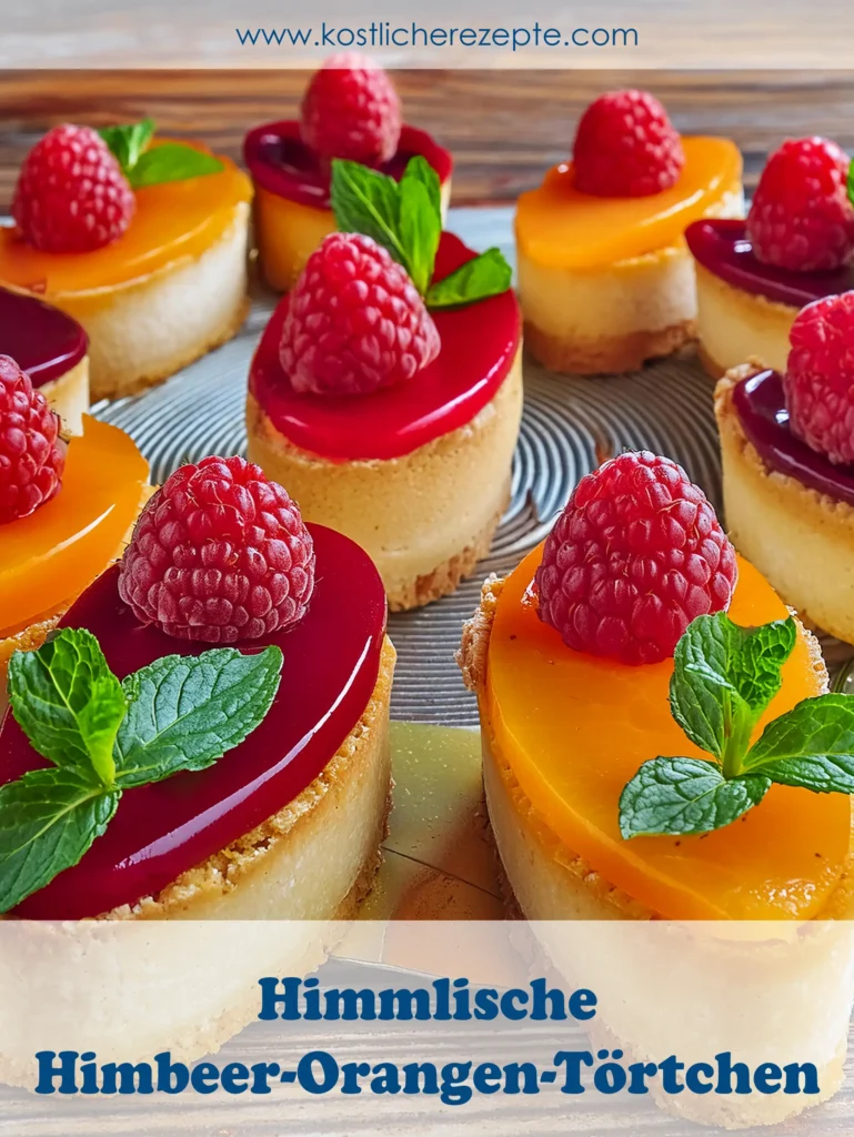 Himmlische Himbeer Orangen Toertchen