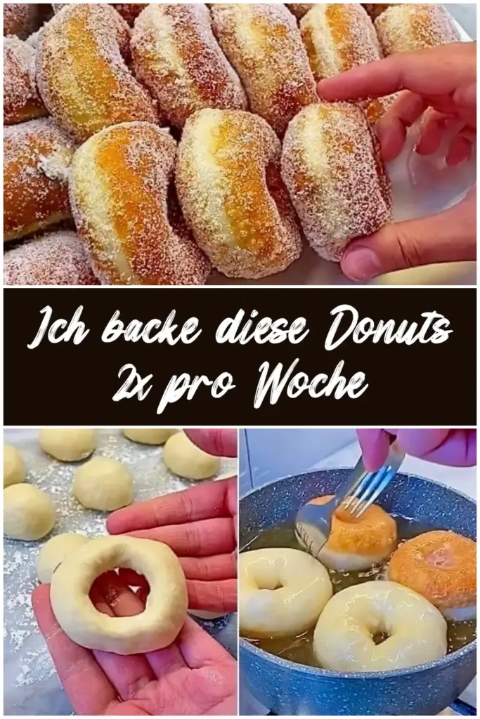 Ich backe diese Donuts 2x pro Woche 1 Ich backe diese Donuts 2x pro Woche