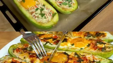 Kein Frittieren Gefuellte Zucchini Boote die alle verrueckt machen W2xEX 2.5x