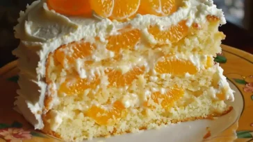 Mandarin Orangen Ananas Kuchen W2xEX 2.5x