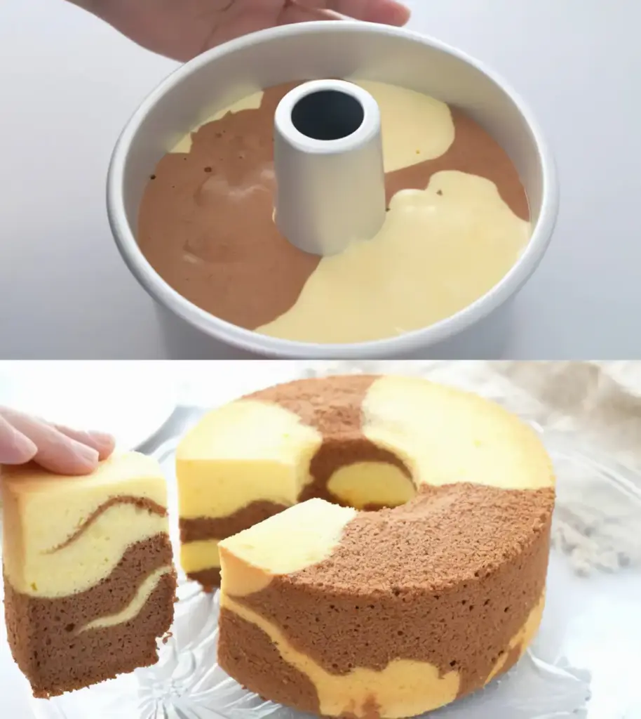 Marmorierter Biskuitkuchen, Boahh ist das lecker