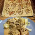 Medaillons in Pilzrahmsosse, der ist wahnsinnig lecker