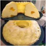 Mega cremiger 10 Minuten Quark Kaesekuchen mit Mandarinen ohne Boden W2xEX 2.5x