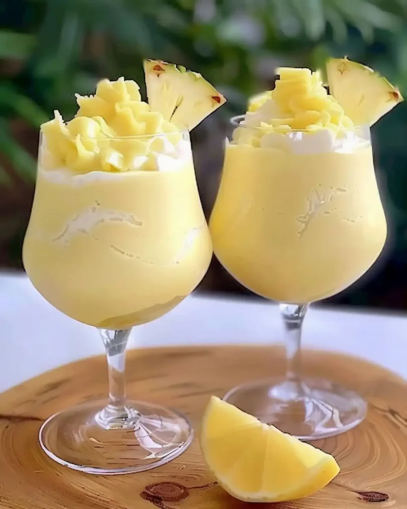 Pina Colada mit nur 4 Zutaten