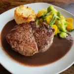 Rinderfilet in Rotweinsauce W2xEX 2.5x Q99