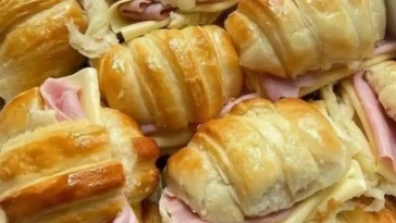 Schinken Kaese Croissants W2xEX 2.5x