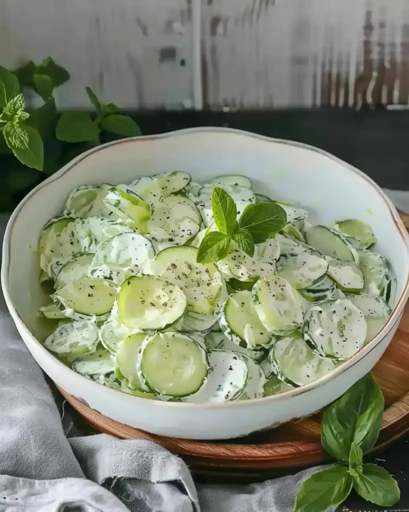 Schneller Gurkensalat