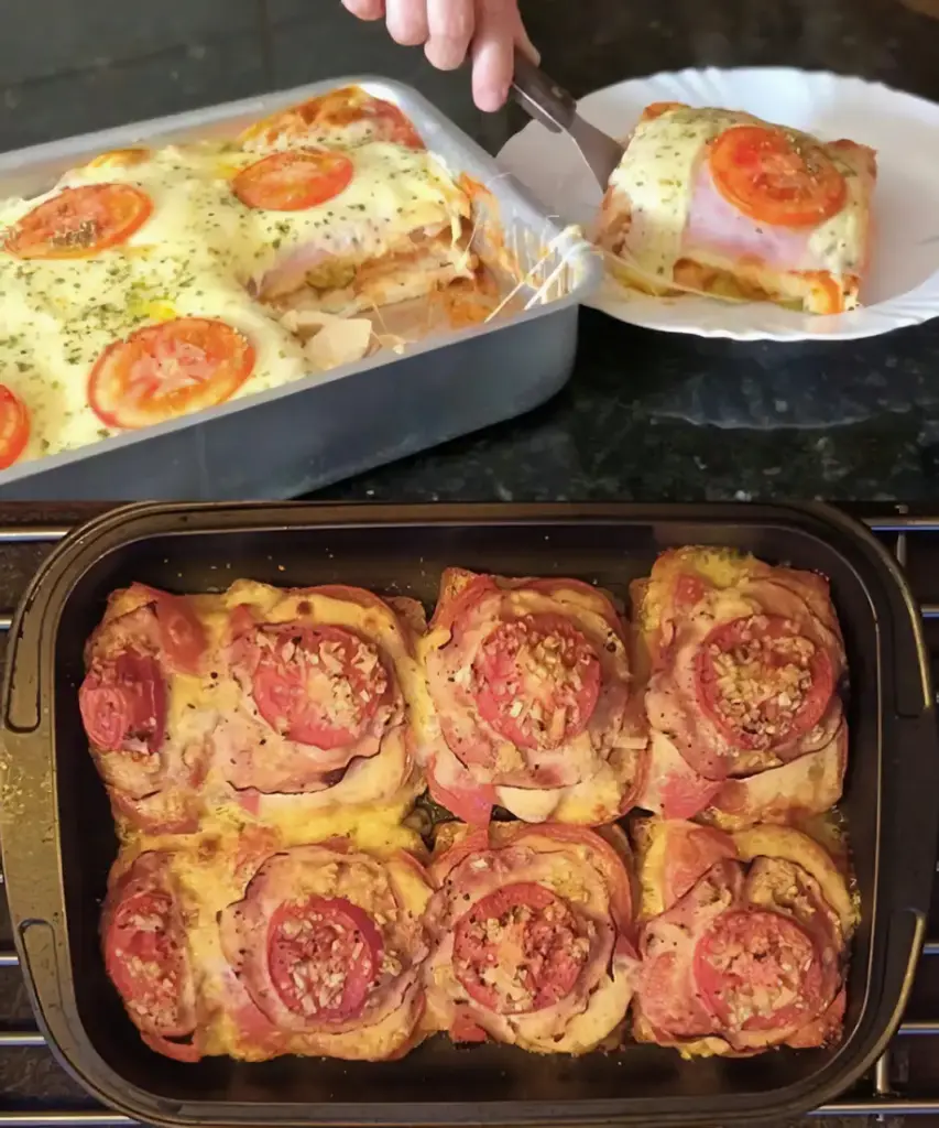 Toast Mozzarella Auflauf, einmalig lecker
