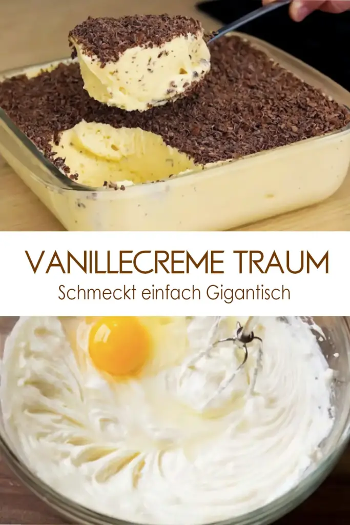 VANILLECREME TRAUM Schmeckt einfach Gigantisch