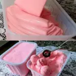 Bereite ich jedes Jahr Erdbeereis mit 500 g Sahne ohne Eismaschine W2xEX 2.5x Q99