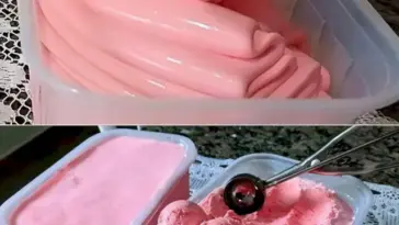 Bereite ich jedes Jahr Erdbeereis mit 500 g Sahne ohne Eismaschine W2xEX 2.5x Q99