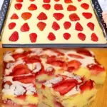 Biskuitkuchen mit Erdbeeren in 5 Minuten ein einfacher Tassenrezept W2xEX 2.5x Q99
