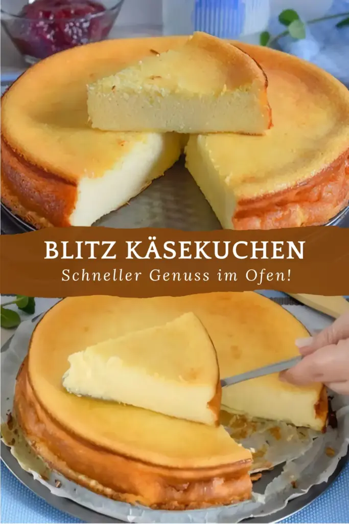 Blitz Käsekuchen in 5 Minuten bereit fur den Ofen 1 Blitz Kaesekuchen in 5 Minuten bereit fur den Ofen