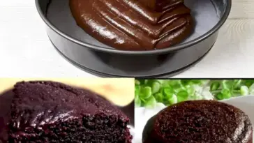 Blitz Schokokuchen in 2 Minuten woow jedes stueck schmilzt im Mund W2xEX 2.5x