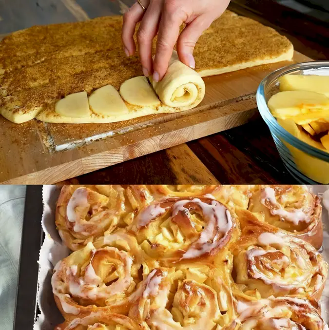 Himmlische Apfelschnecken