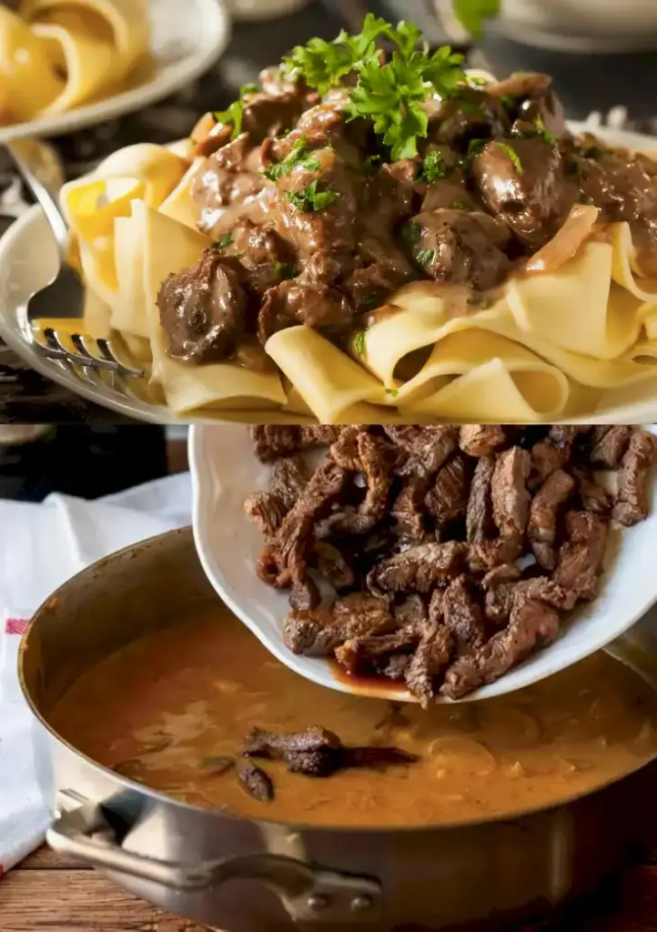Boeuf Stroganoff, Superzart