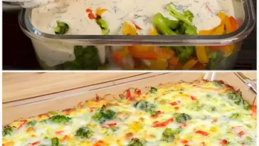 Brokkoli Kaese Auflauf 100x besser als Fleisch in 20 Minuten gebacken W2xEX 2.5x