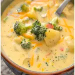Brokkoli Kartoffel Suppe mit Kase in 20 Minuten gekocht W2xEX 2.5x Q99