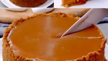 Butter Karamell Kaesekuchen Das einfache und cremige Dessert zum Probieren W2xEX 2.5x