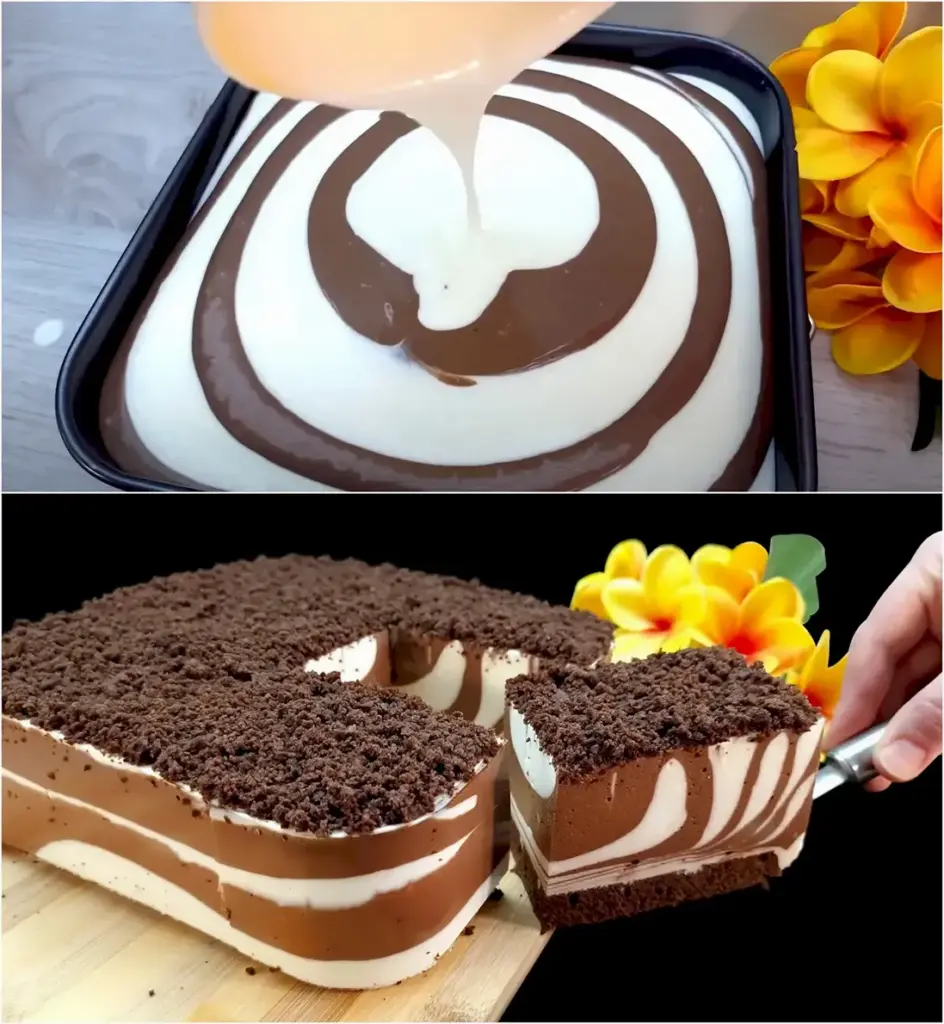 Perfekter Schokoladen-Zebra-Kuchen in 5 einfachen Schritten
