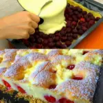 Der macht suechtig Quark Kirschkuchen aus Ungarn in 5 Minuten W2xEX 2.5x Q99