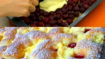 Der macht suechtig Quark Kirschkuchen aus Ungarn in 5 Minuten W2xEX 2.5x Q99
