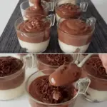 Dessert “Tassen” ohne Kochen