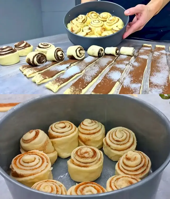 Die besten Bäcker kennen dieses Rezept nicht, Schnecken mit Zimtzucker