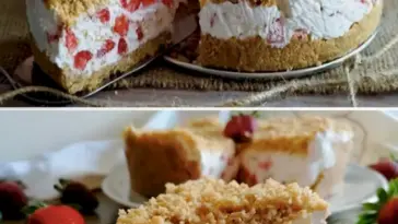 Erdbeerkuchen ohne Backen besser als Erdbeereis Die backe ich immer wieder W2xEX 2.5x Q99