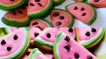 Erfrischende Koestlichkeit Wassermelonen Zuckerkekse ein sommerliches Rezept W2xEX 2.5x
